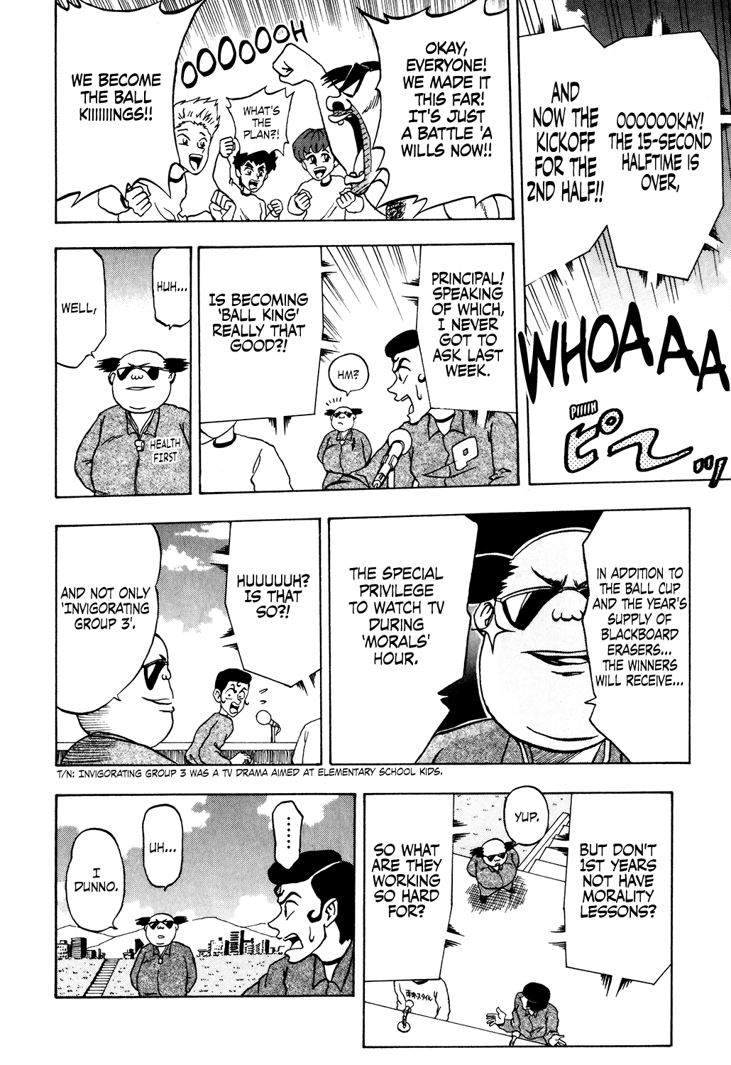 Seikimatsu Leader Den Takeshi! Chapter 20 page 10 - Chapter 20: Reach for the Top! Ball King!! (Part 2)