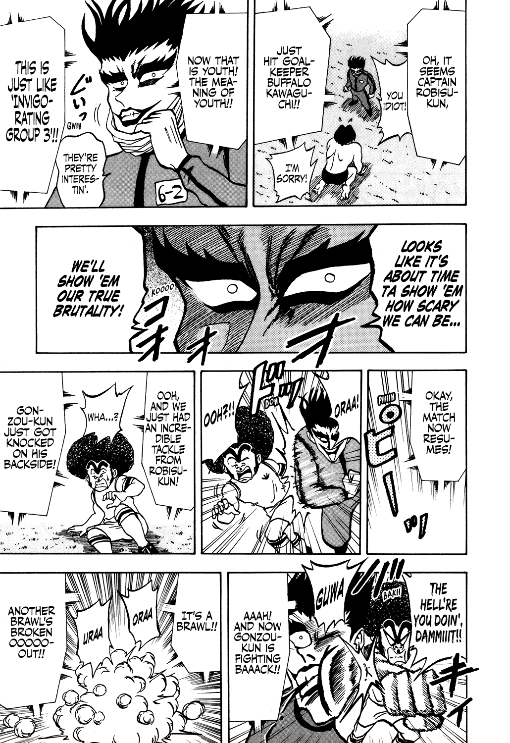 Seikimatsu Leader Den Takeshi! Chapter 20 page 13 - Chapter 20: Reach for the Top! Ball King!! (Part 2)