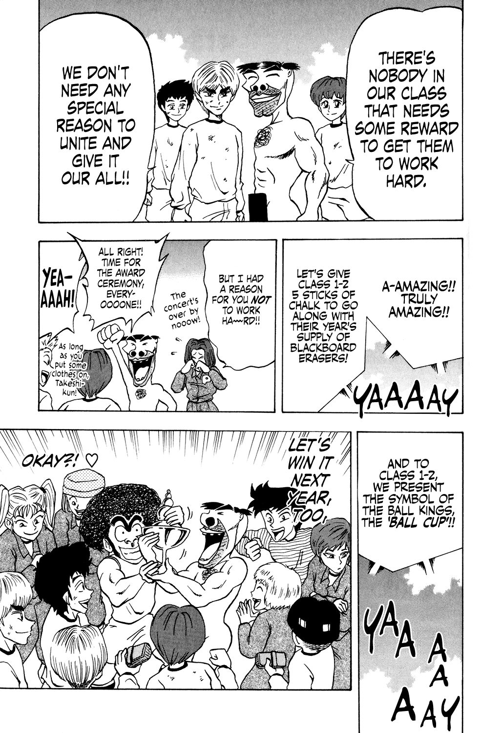 Seikimatsu Leader Den Takeshi! Chapter 20 page 17 - Chapter 20: Reach for the Top! Ball King!! (Part 2)