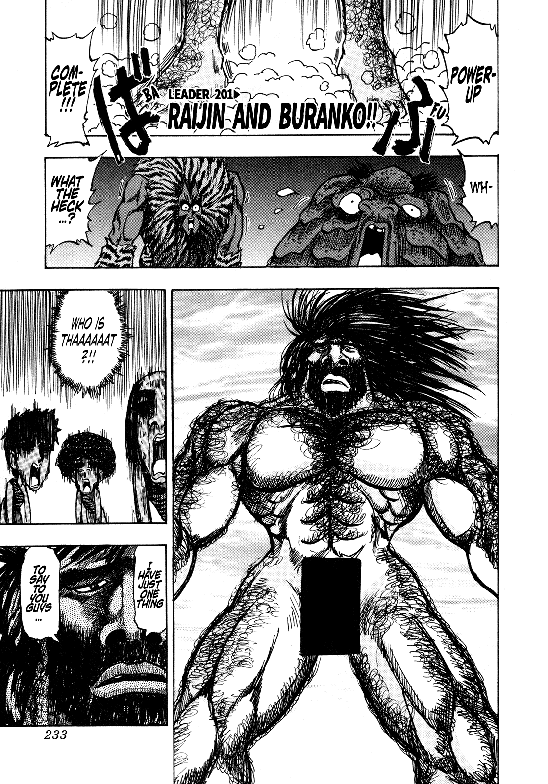 Seikimatsu Leader Den Takeshi! Chapter 201 page 1 - Chapter 201: Raijin and Buranko!!