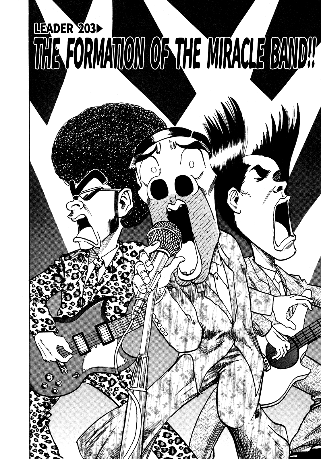 Seikimatsu Leader Den Takeshi! Chapter 203 page 2 - Chapter 203: The Formation of the Miracle Band!!