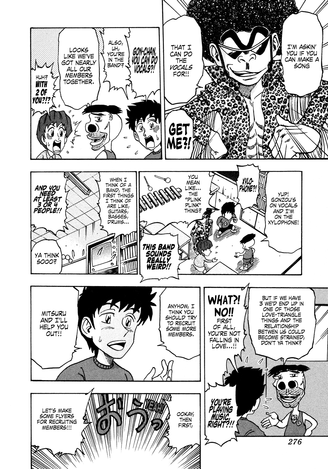 Seikimatsu Leader Den Takeshi! Chapter 203 page 4 - Chapter 203: The Formation of the Miracle Band!!