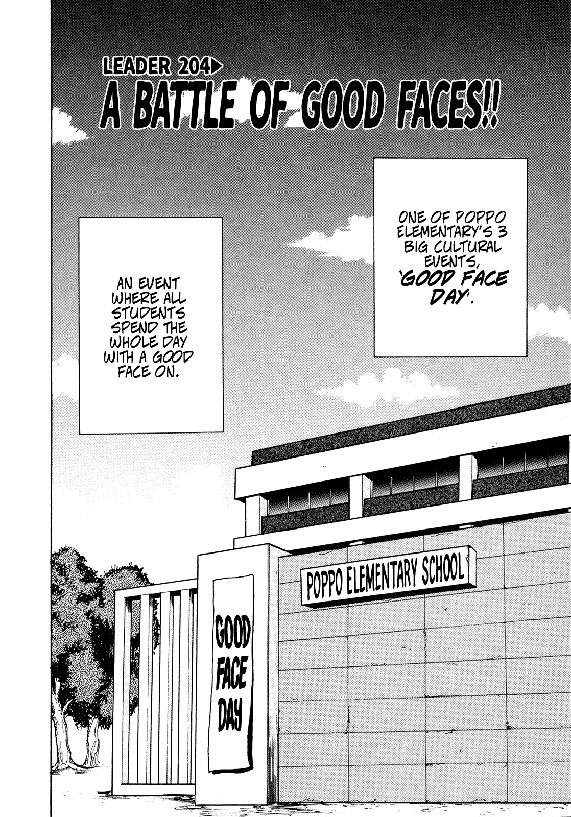 Seikimatsu Leader Den Takeshi! Chapter 204 page 3 - Chapter 204: A Battle of Good Faces!!