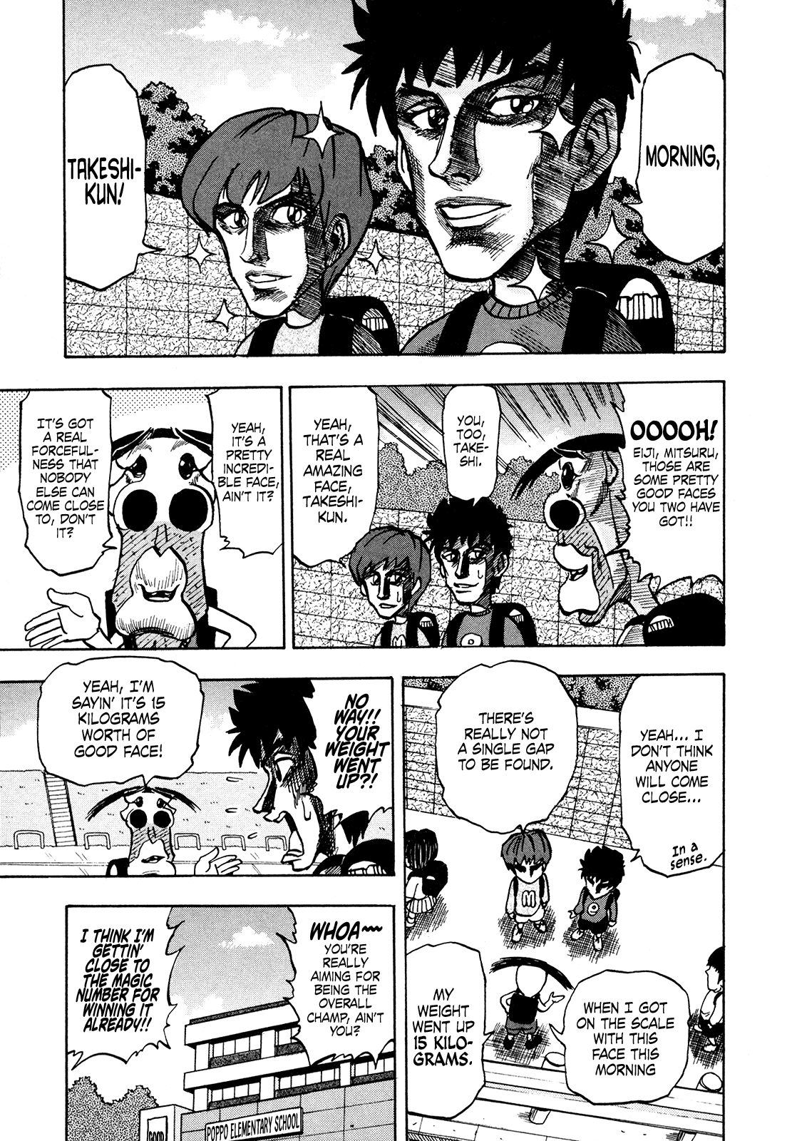 Seikimatsu Leader Den Takeshi! Chapter 204 page 4 - Chapter 204: A Battle of Good Faces!!