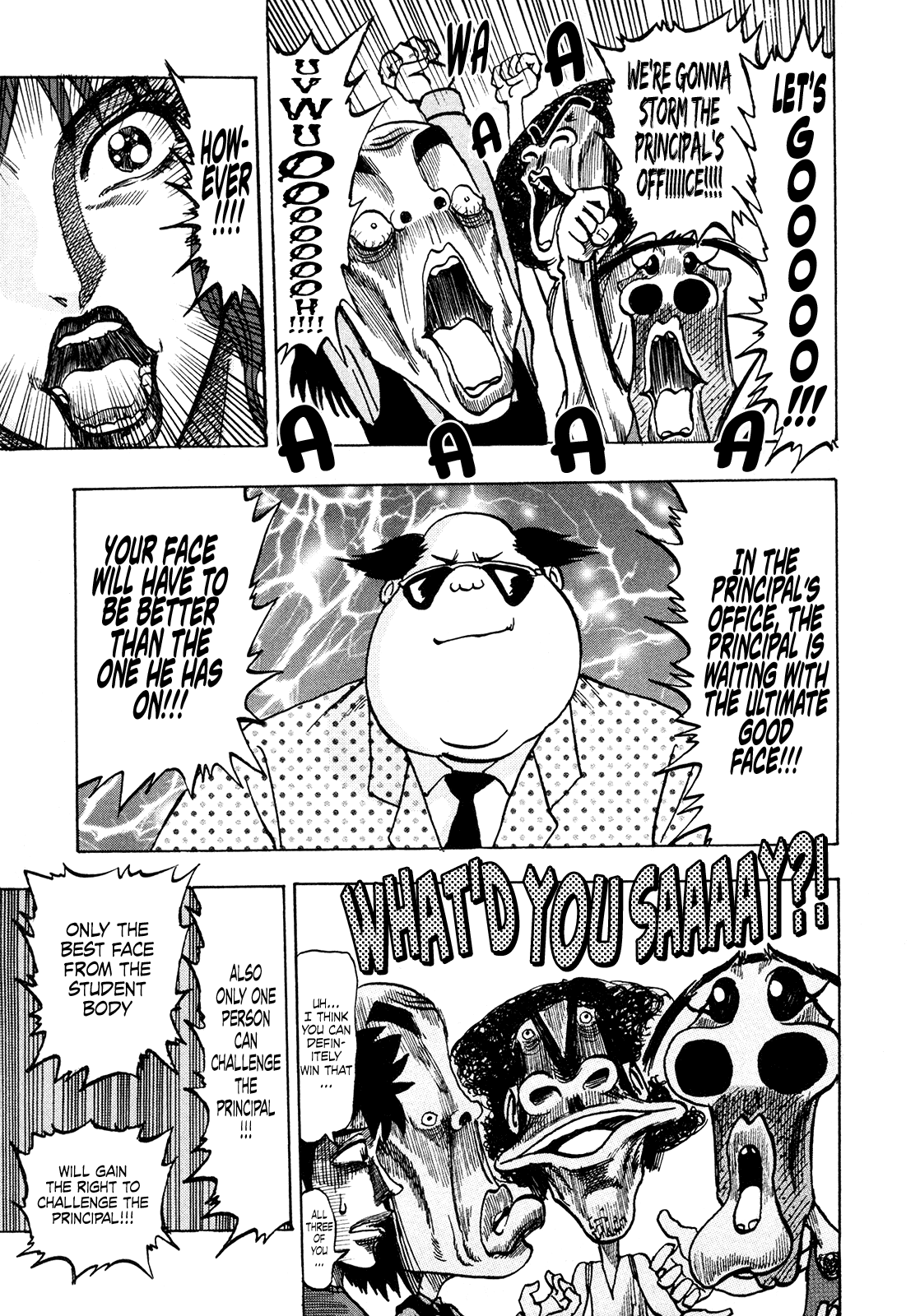 Seikimatsu Leader Den Takeshi! Chapter 204 page 8 - Chapter 204: A Battle of Good Faces!!