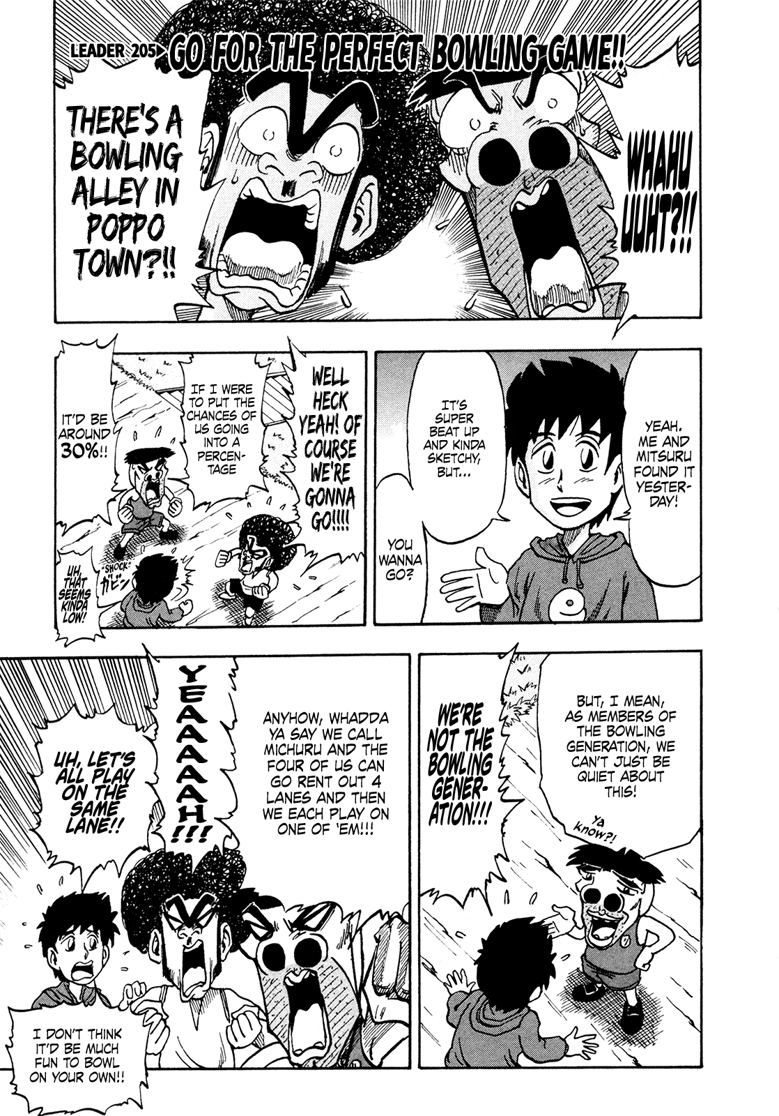 Seikimatsu Leader Den Takeshi! Chapter 205 page 1 - Chapter 205: Go for the Perfect Bowling Game!!