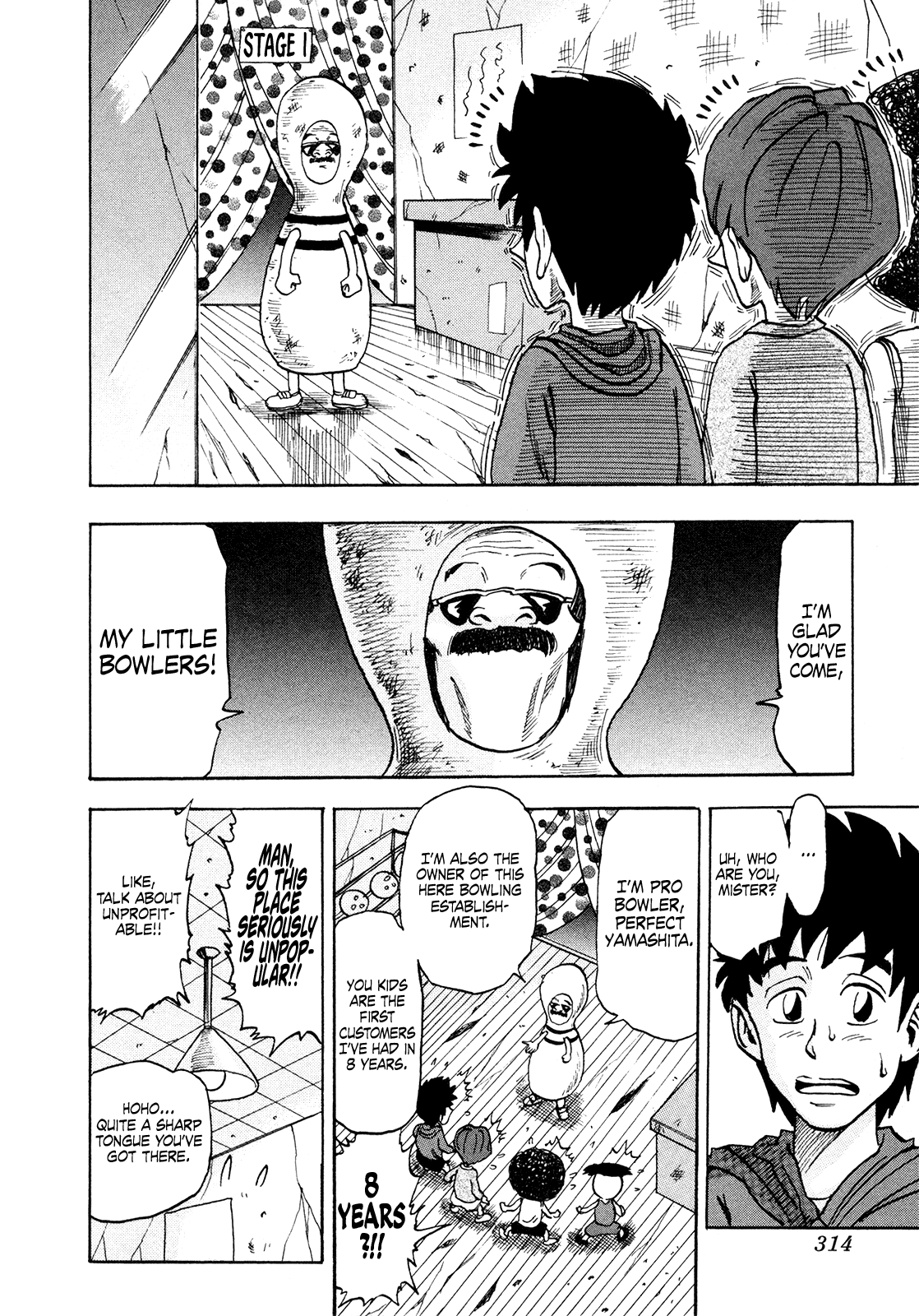 Seikimatsu Leader Den Takeshi! Chapter 205 page 4 - Chapter 205: Go for the Perfect Bowling Game!!