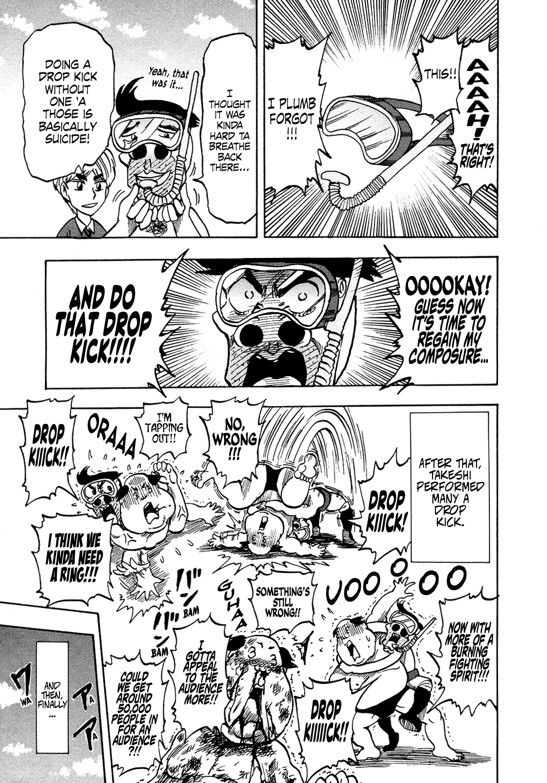Seikimatsu Leader Den Takeshi! Chapter 207 page 13 - Chapter 207: The Explosive Dropkick!!