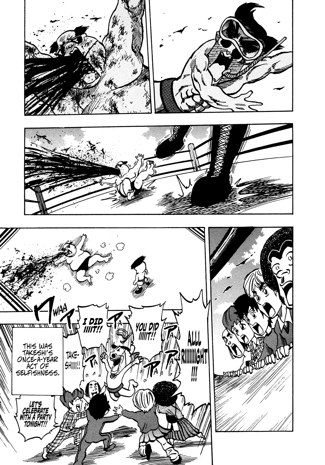 Seikimatsu Leader Den Takeshi! Chapter 207 page 17 - Chapter 207: The Explosive Dropkick!!
