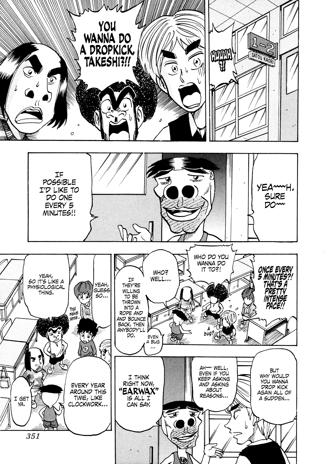 Seikimatsu Leader Den Takeshi! Chapter 207 page 3 - Chapter 207: The Explosive Dropkick!!