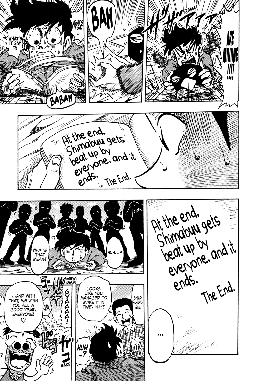 Seikimatsu Leader Den Takeshi! Chapter 209 page 21 - Chapter 209: You Can Do It Shimabuu!! ~The Phantasmal Idea Notebook~!!