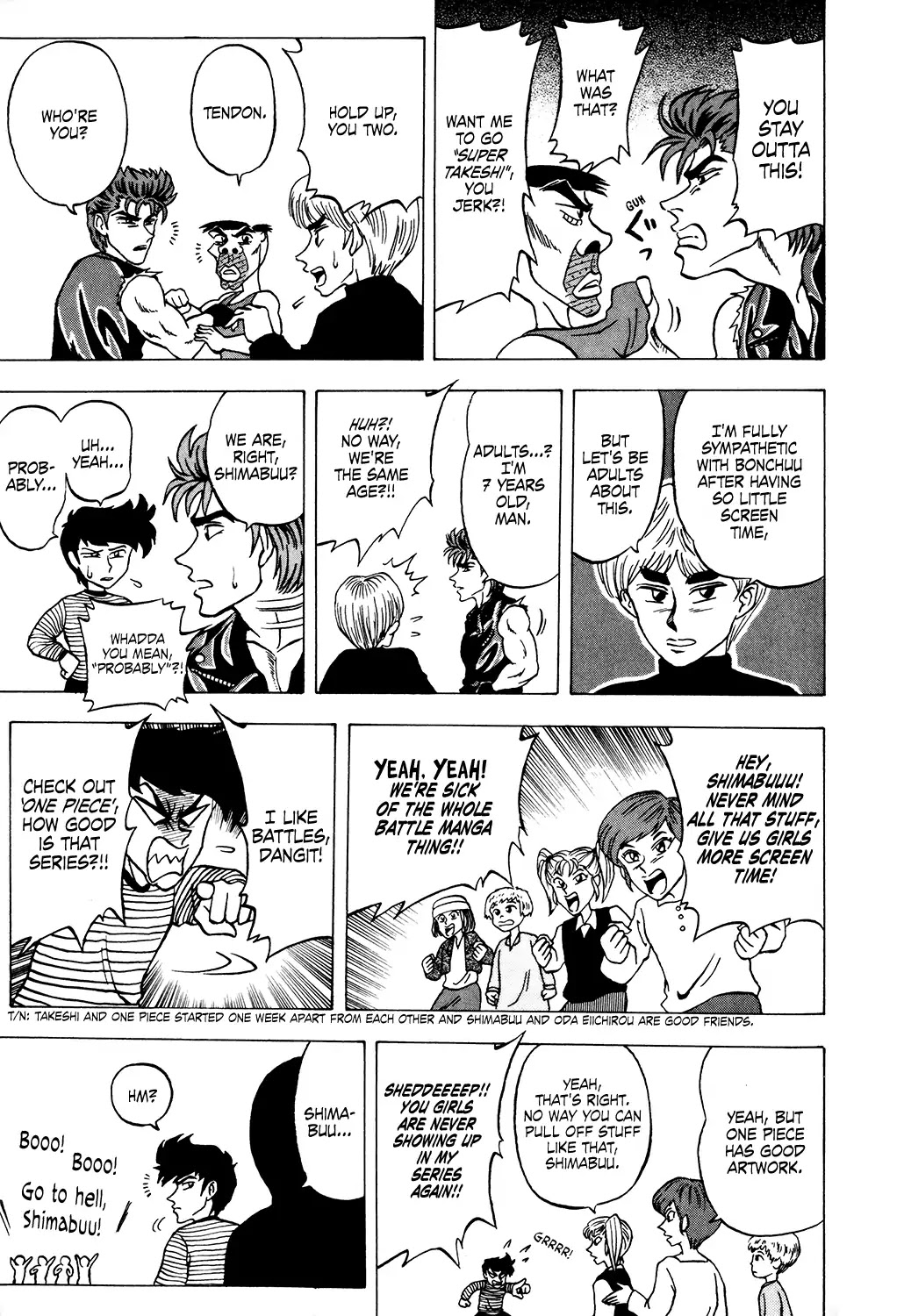 Seikimatsu Leader Den Takeshi! Chapter 21 page 15 - Chapter 21: Takeshi's Laugh-Your-Ass-Off Special '97