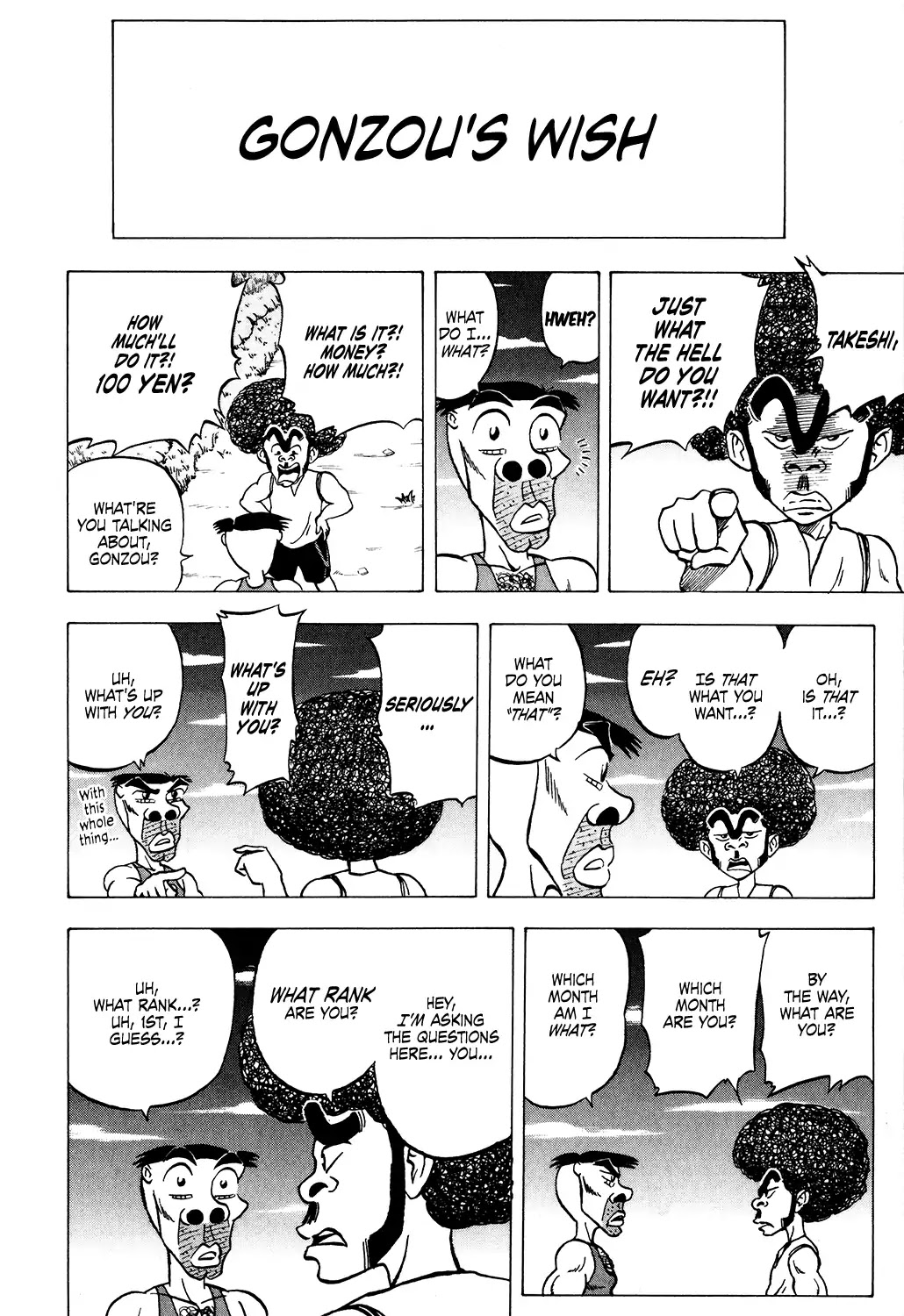 Seikimatsu Leader Den Takeshi! Chapter 21 page 6 - Chapter 21: Takeshi's Laugh-Your-Ass-Off Special '97