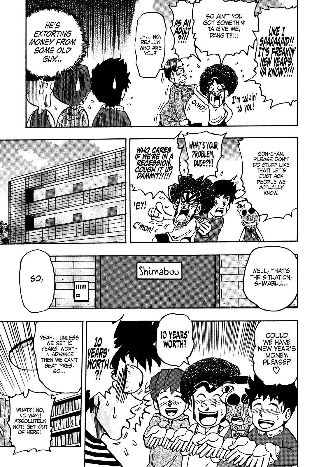 Seikimatsu Leader Den Takeshi! Chapter 210 page 9 - Chapter 210: The New Year's Money Procurement Plan!!