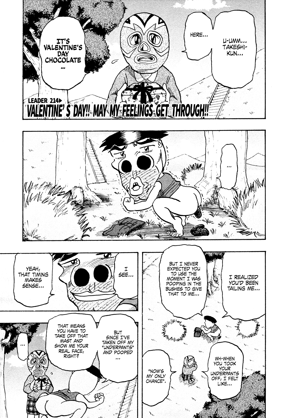 Seikimatsu Leader Den Takeshi! Chapter 214 page 1 - Chapter 214: Valentine's Day!! May My Feelings Get Through!!