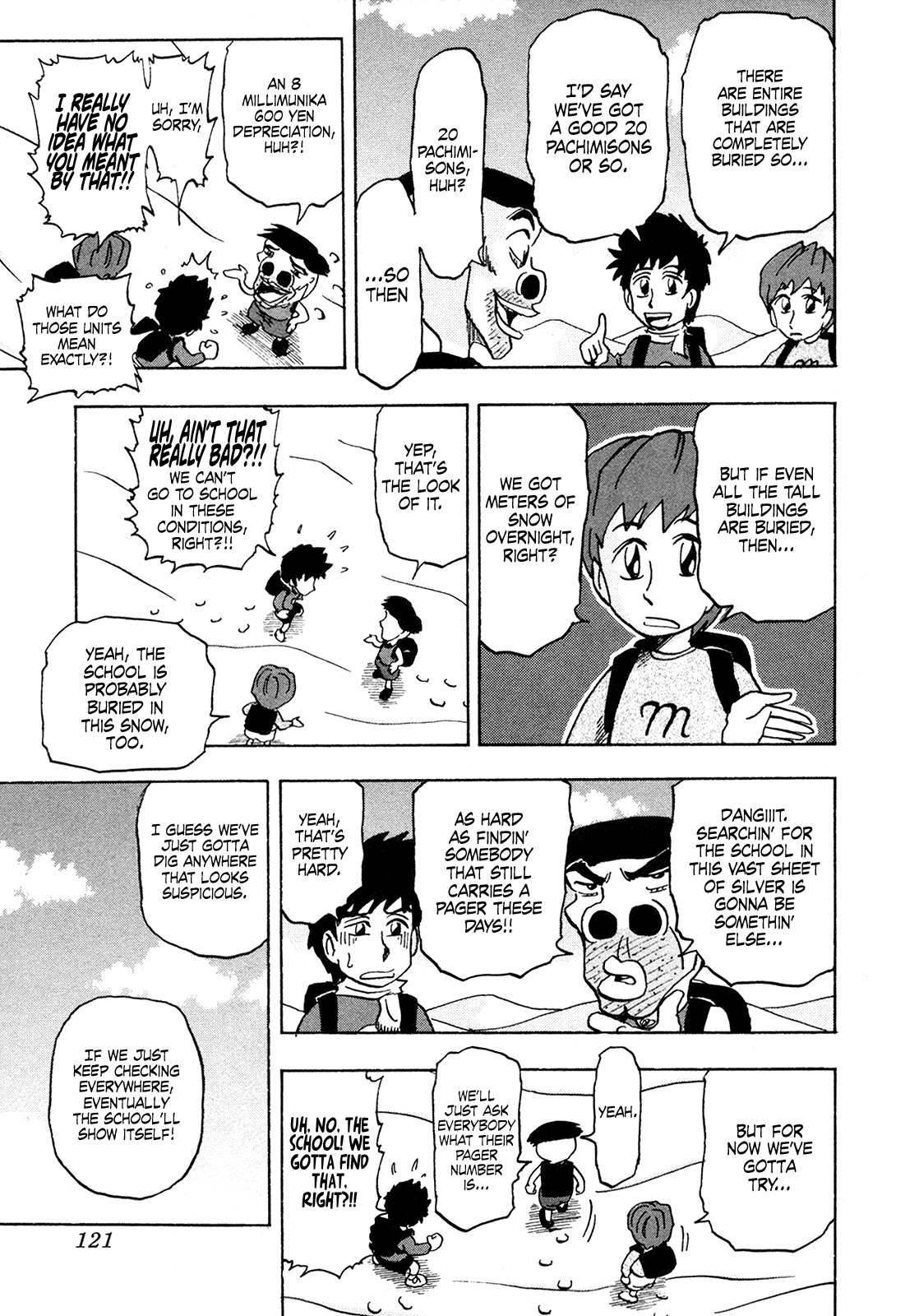 Seikimatsu Leader Den Takeshi! Chapter 215 page 4 - Chapter 215: Snow! Snow!! Hot!!