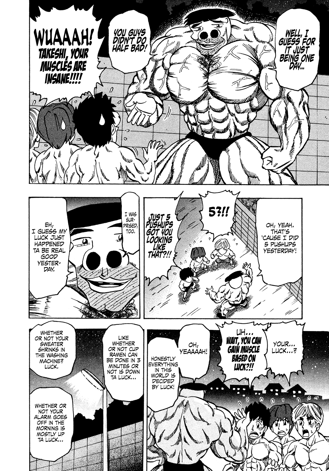 Seikimatsu Leader Den Takeshi! Chapter 216 page 10 - Chapter 216: The Macho Patrol!