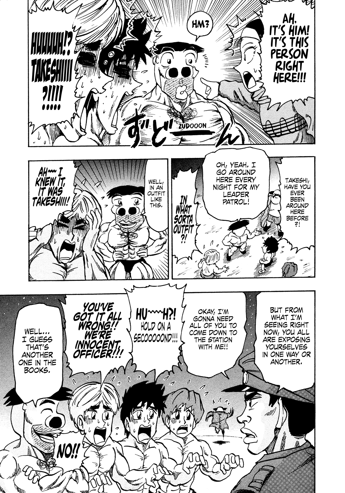 Seikimatsu Leader Den Takeshi! Chapter 216 page 19 - Chapter 216: The Macho Patrol!