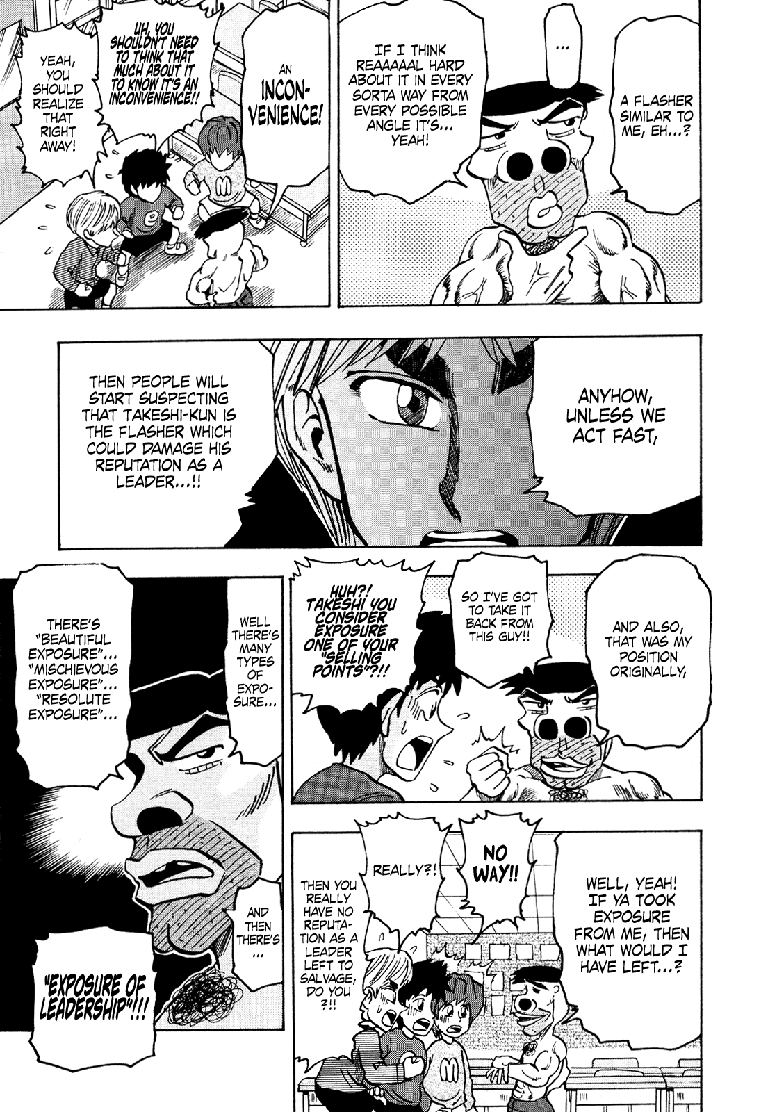 Seikimatsu Leader Den Takeshi! Chapter 216 page 7 - Chapter 216: The Macho Patrol!
