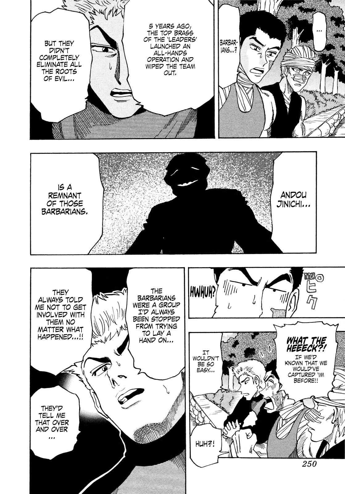 Seikimatsu Leader Den Takeshi! Chapter 221 page 14 - Chapter 221: "Barbarians"!!