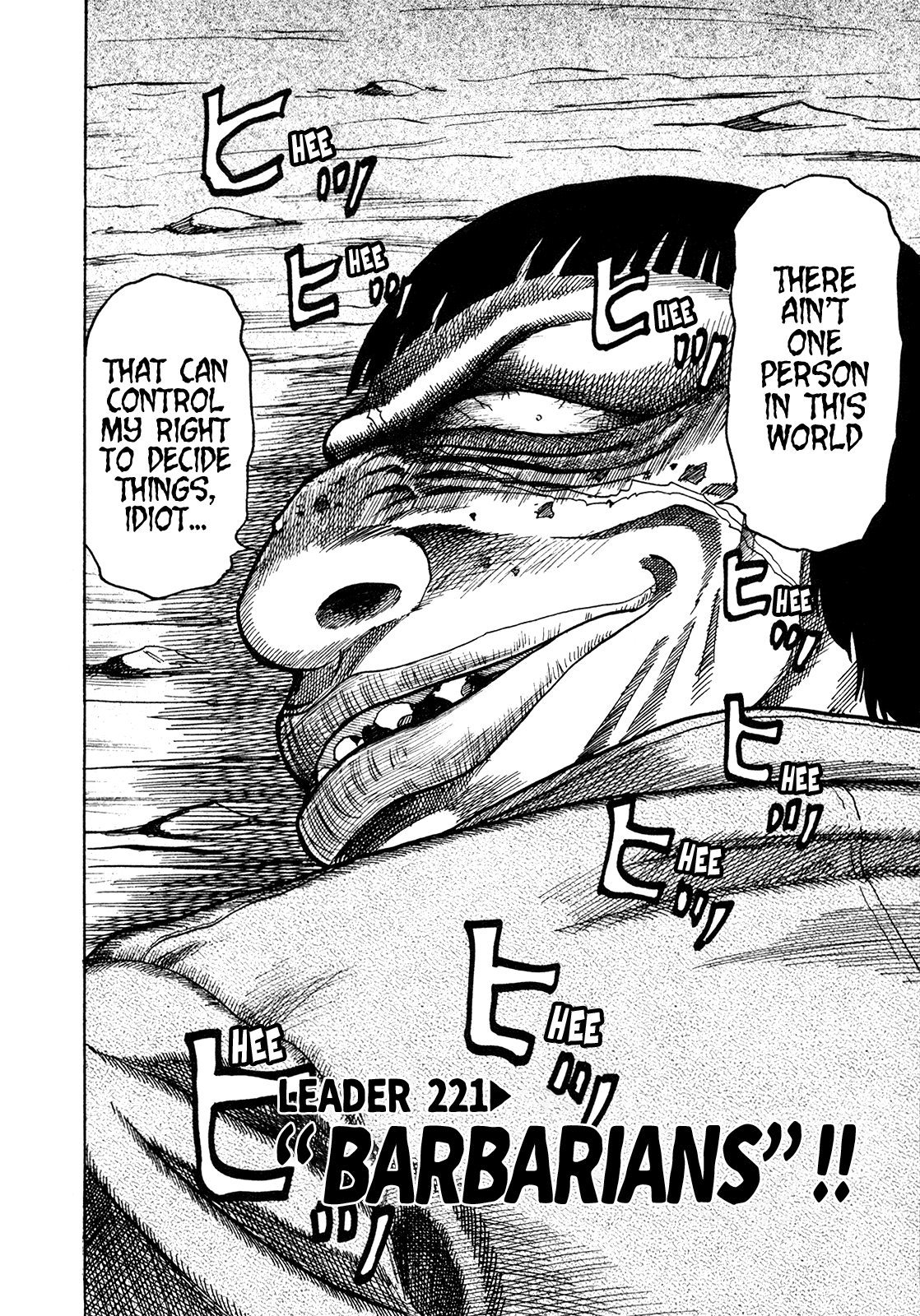 Seikimatsu Leader Den Takeshi! Chapter 221 page 2 - Chapter 221: "Barbarians"!!