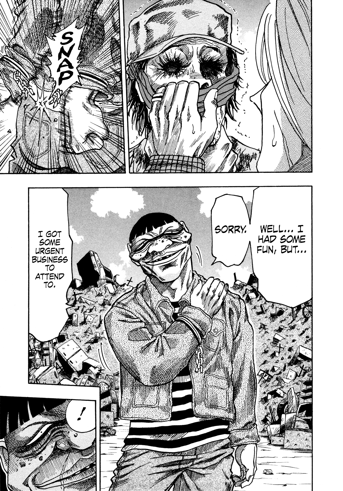 Seikimatsu Leader Den Takeshi! Chapter 221 page 9 - Chapter 221: "Barbarians"!!