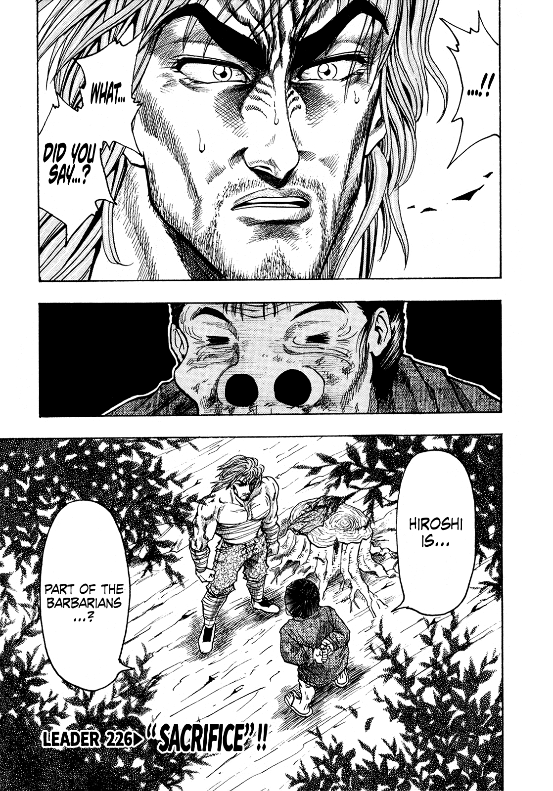 Seikimatsu Leader Den Takeshi! Chapter 226 page 1 - Chapter 226: "Sacrifice"!!
