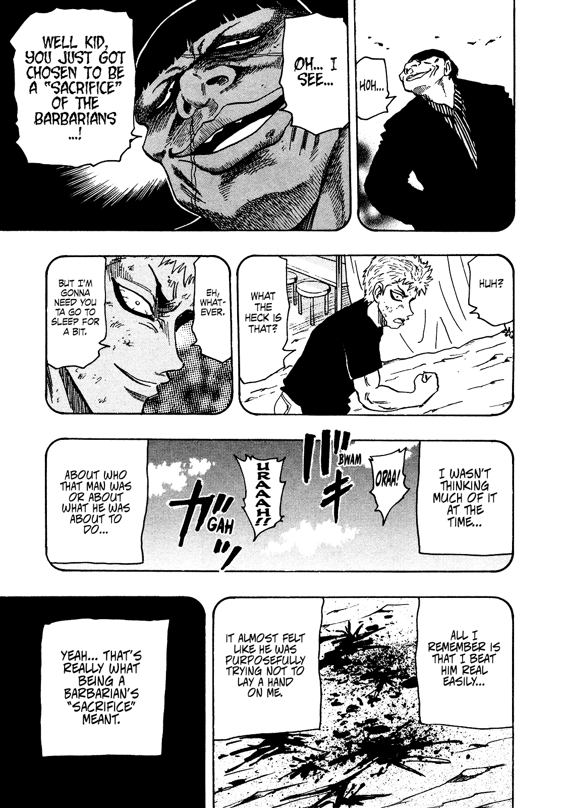 Seikimatsu Leader Den Takeshi! Chapter 227 page 15 - Chapter 227: Mummy's Scars!!
