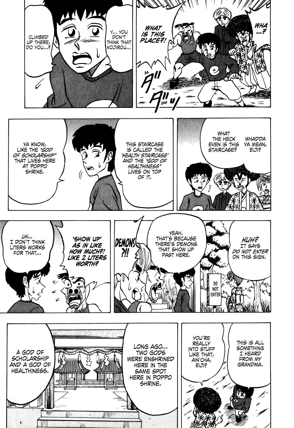 Seikimatsu Leader Den Takeshi! Chapter 23 page 13 - Chapter 23: First Shrine Visit of the New Year Showdown at Poppo Shrine!!