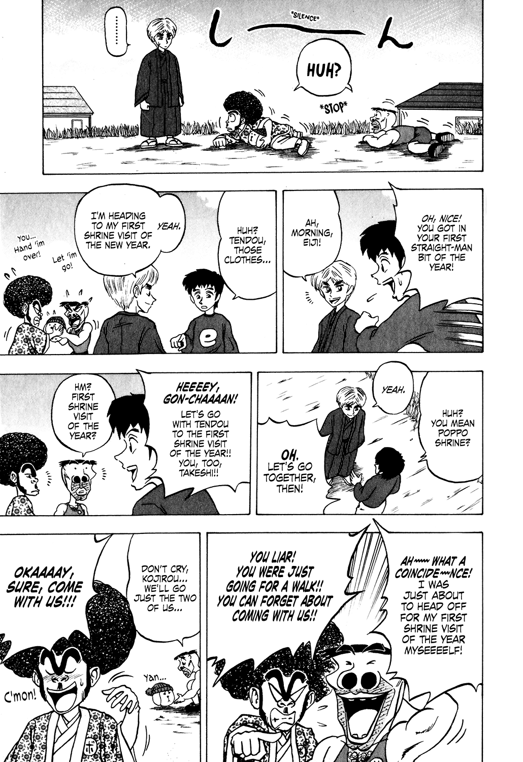Seikimatsu Leader Den Takeshi! Chapter 23 page 7 - Chapter 23: First Shrine Visit of the New Year Showdown at Poppo Shrine!!