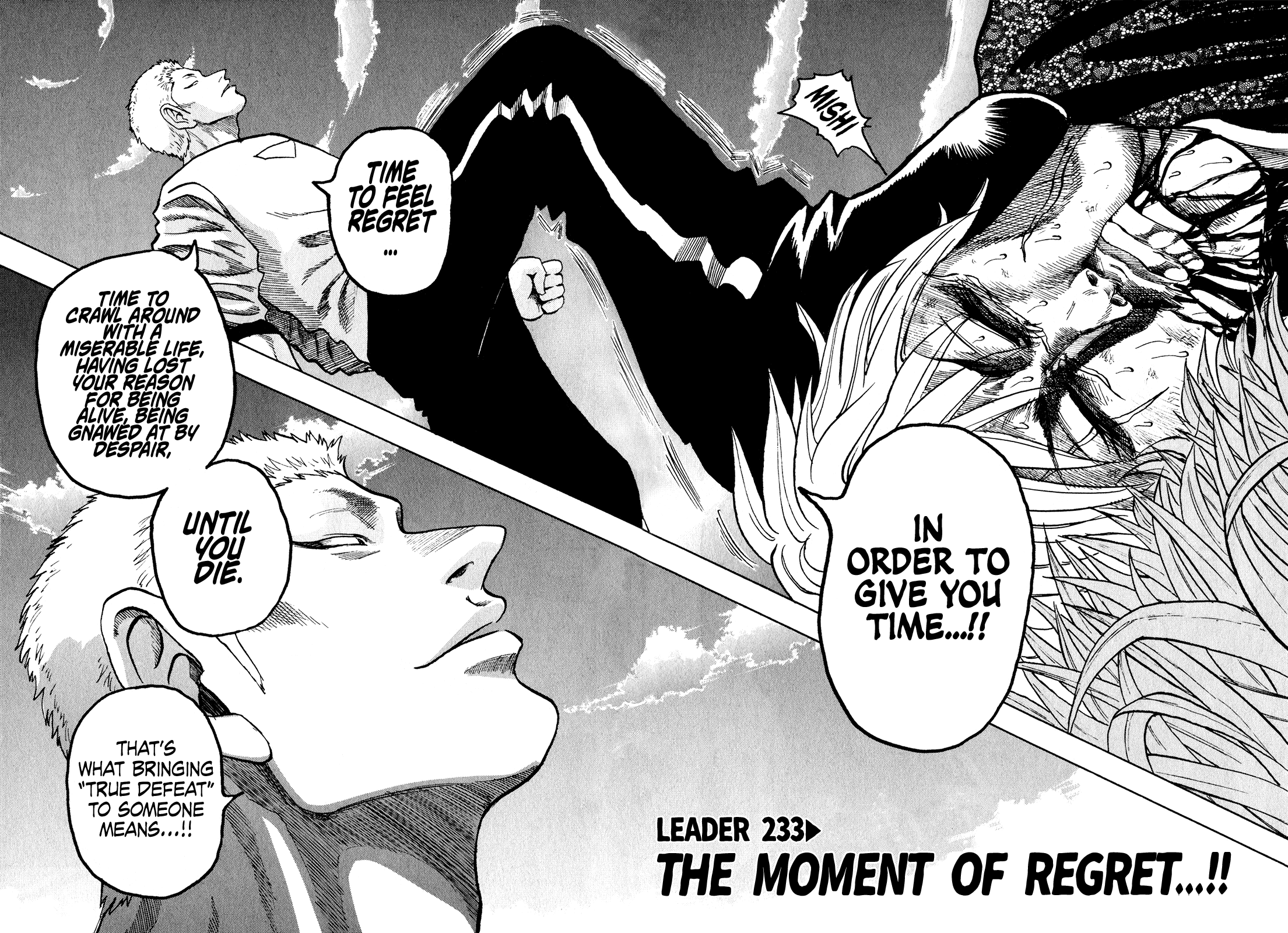 Seikimatsu Leader Den Takeshi! Chapter 233 page 2 - Chapter 233: The Moment of Regret...!!