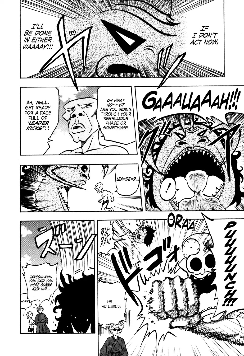 Seikimatsu Leader Den Takeshi! Chapter 24 page 12 - Chapter 24: Leader in Grave Danger...!!