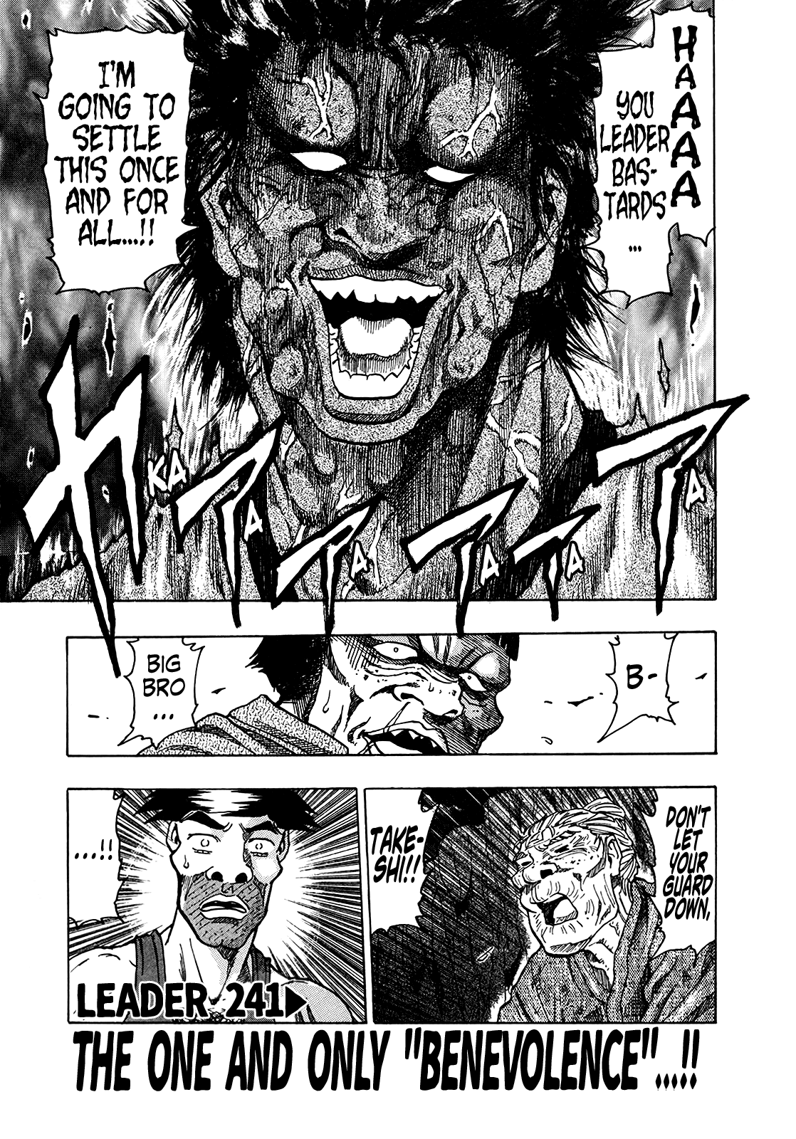 Seikimatsu Leader Den Takeshi! Chapter 241 page 1 - Chapter 241: The One and Only "Benevolence"...!!