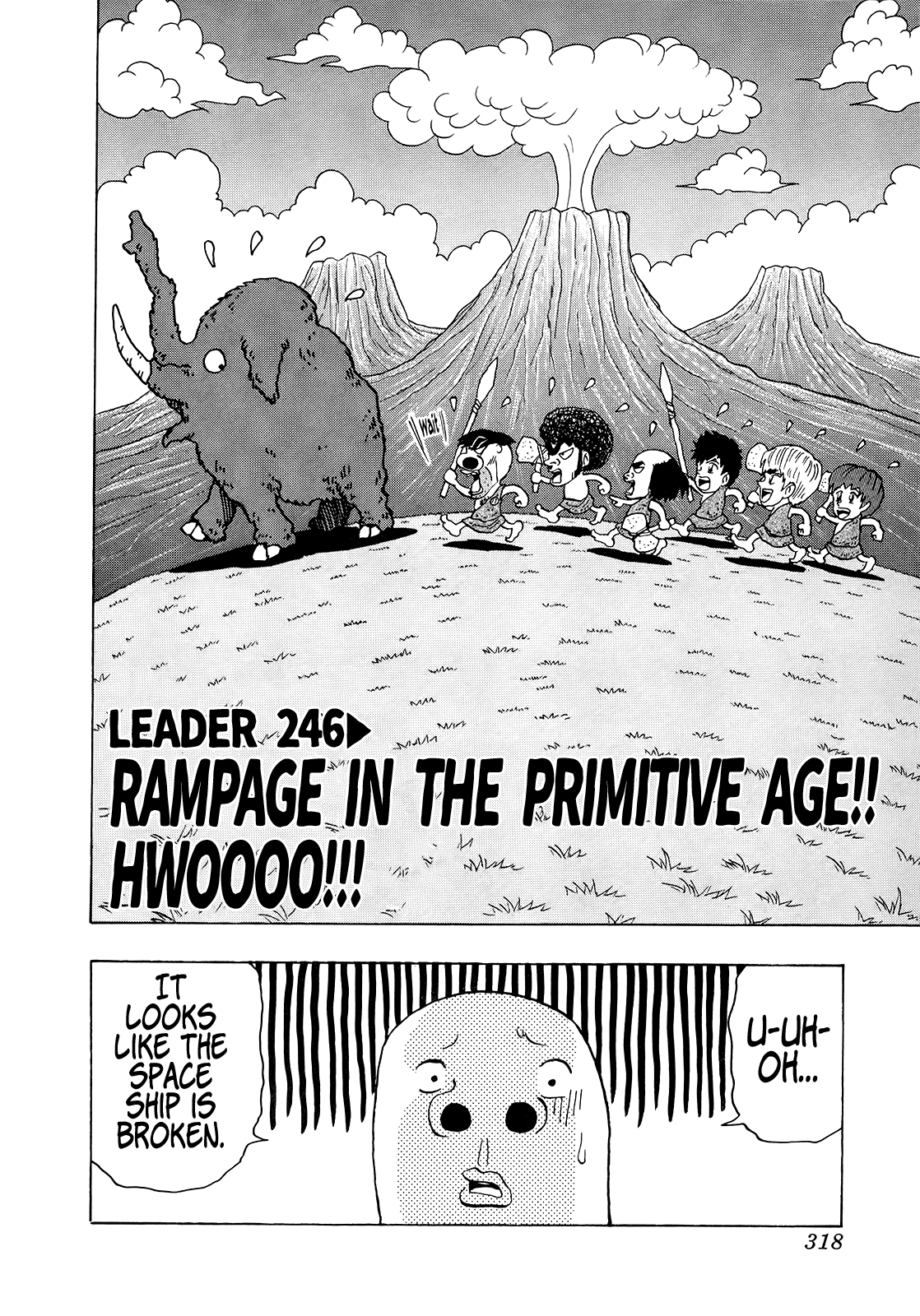 Seikimatsu Leader Den Takeshi! Chapter 246 page 2 - Chapter 246: Rampage in the Primitive Age!! HWOOOO!!