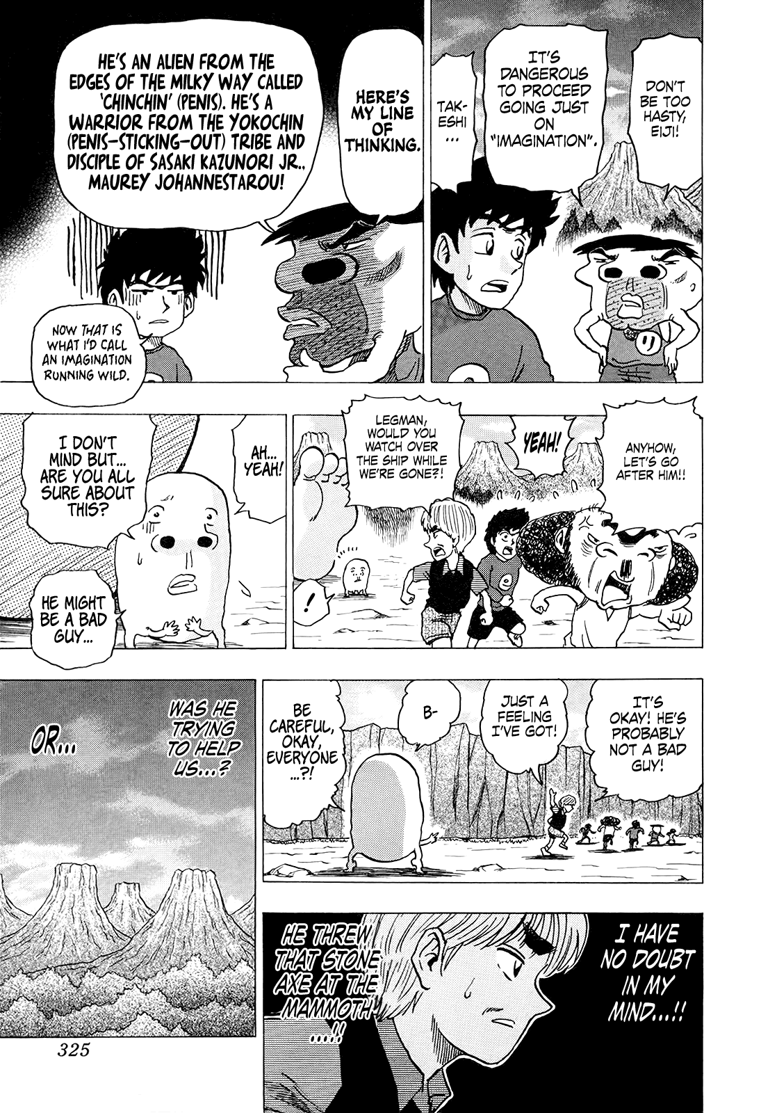 Seikimatsu Leader Den Takeshi! Chapter 246 page 9 - Chapter 246: Rampage in the Primitive Age!! HWOOOO!!