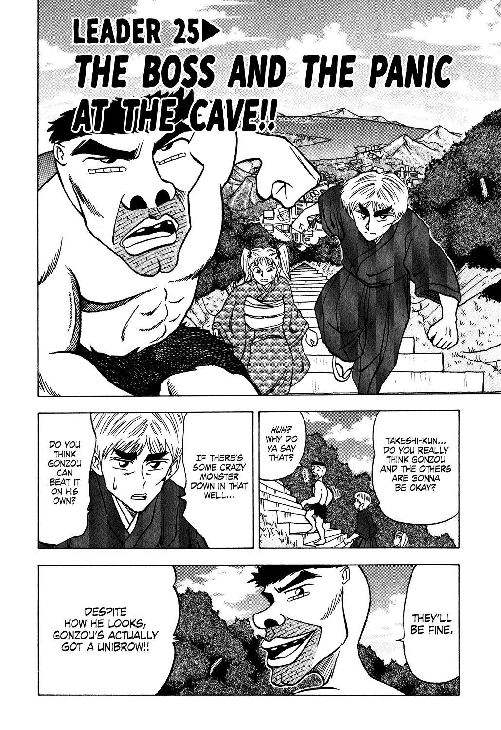 Seikimatsu Leader Den Takeshi! Chapter 25 page 2 - Chapter 25: The Boss and the Panic at the Cave!!