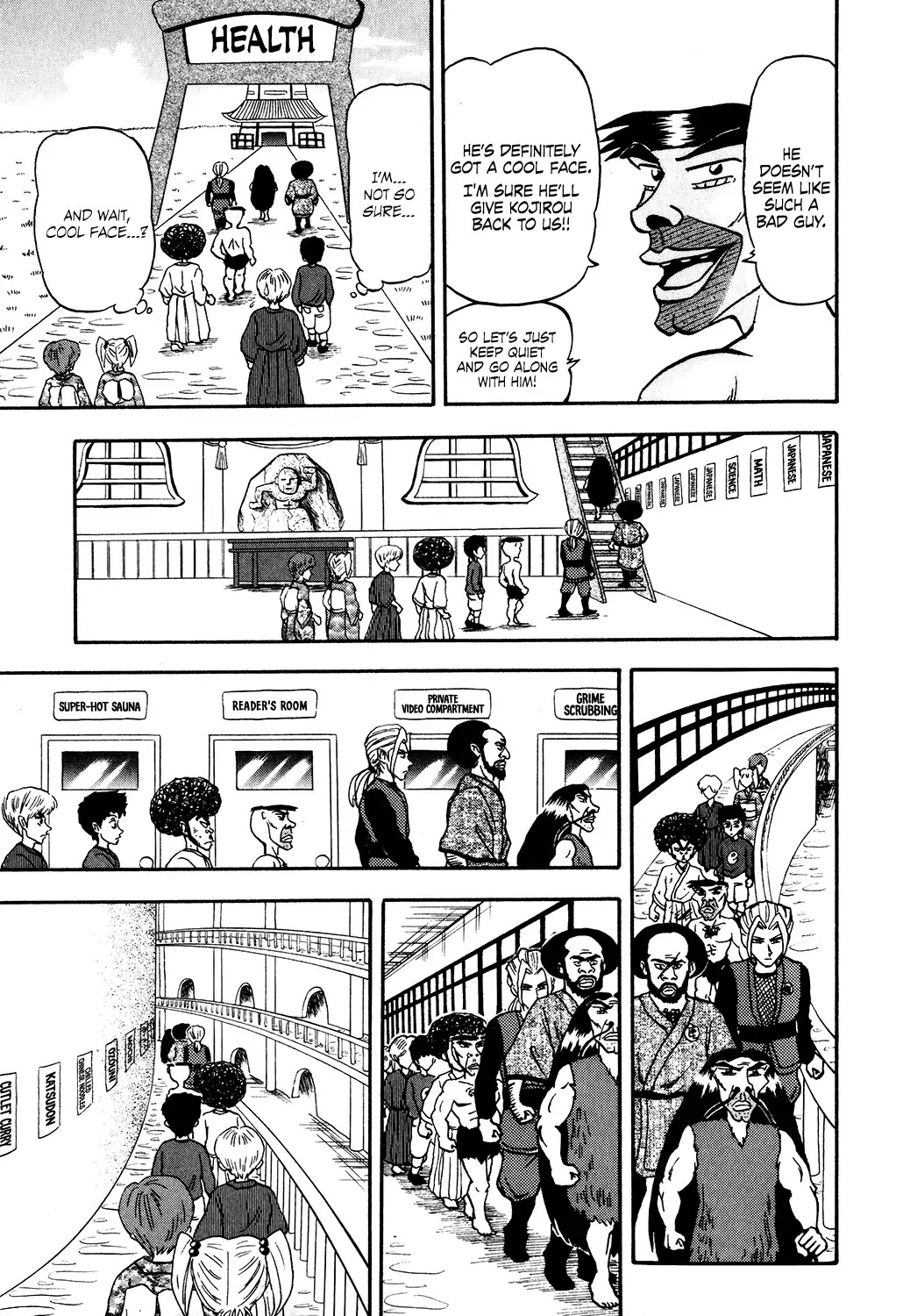 Seikimatsu Leader Den Takeshi! Chapter 27 page 13 - Chapter 27: On to the Showdown at the Peak!!