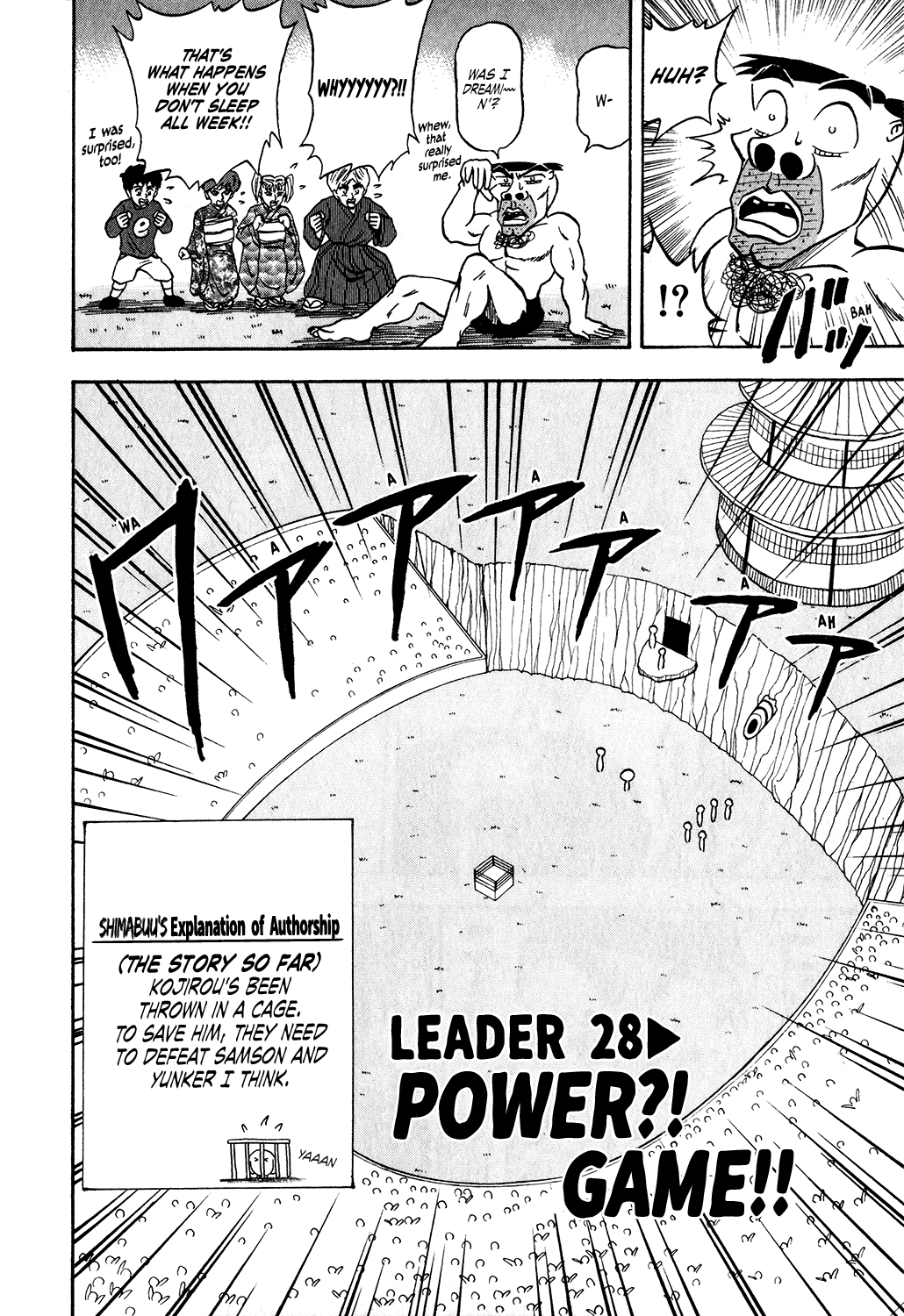 Seikimatsu Leader Den Takeshi! Chapter 28 page 2 - Chapter 28: Power?! Game!!