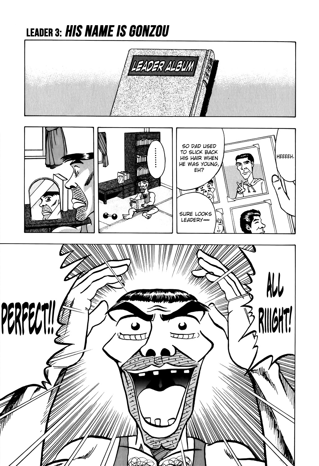 Seikimatsu Leader Den Takeshi! Chapter 3 page 1 - Chapter 3: His Name is Gonzou