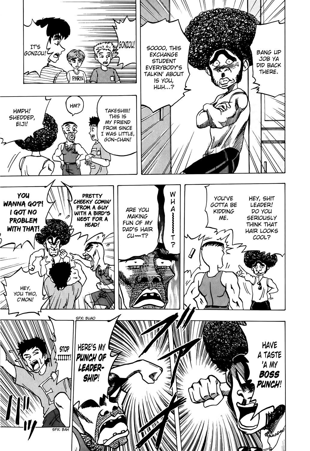 Seikimatsu Leader Den Takeshi! Chapter 3 page 7 - Chapter 3: His Name is Gonzou