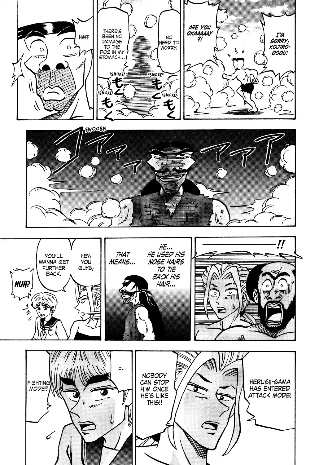 Seikimatsu Leader Den Takeshi! Chapter 30 page 15 - Chapter 30: The True Power of a God?! Herusii Takes the Stage!!