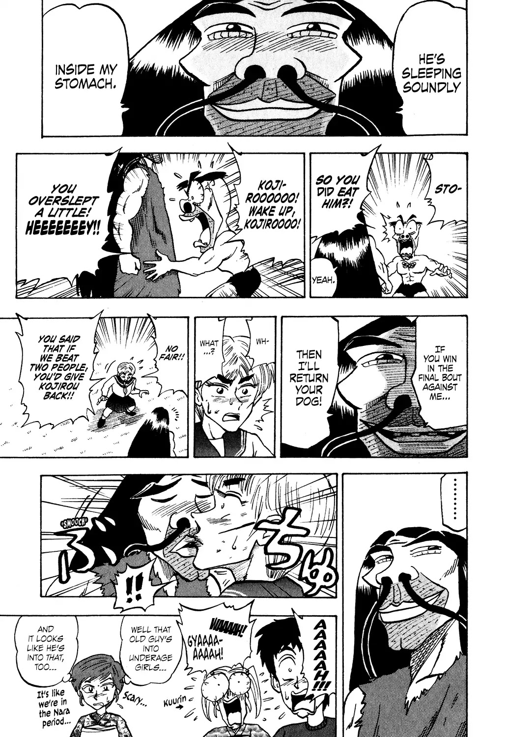 Seikimatsu Leader Den Takeshi! Chapter 30 page 5 - Chapter 30: The True Power of a God?! Herusii Takes the Stage!!