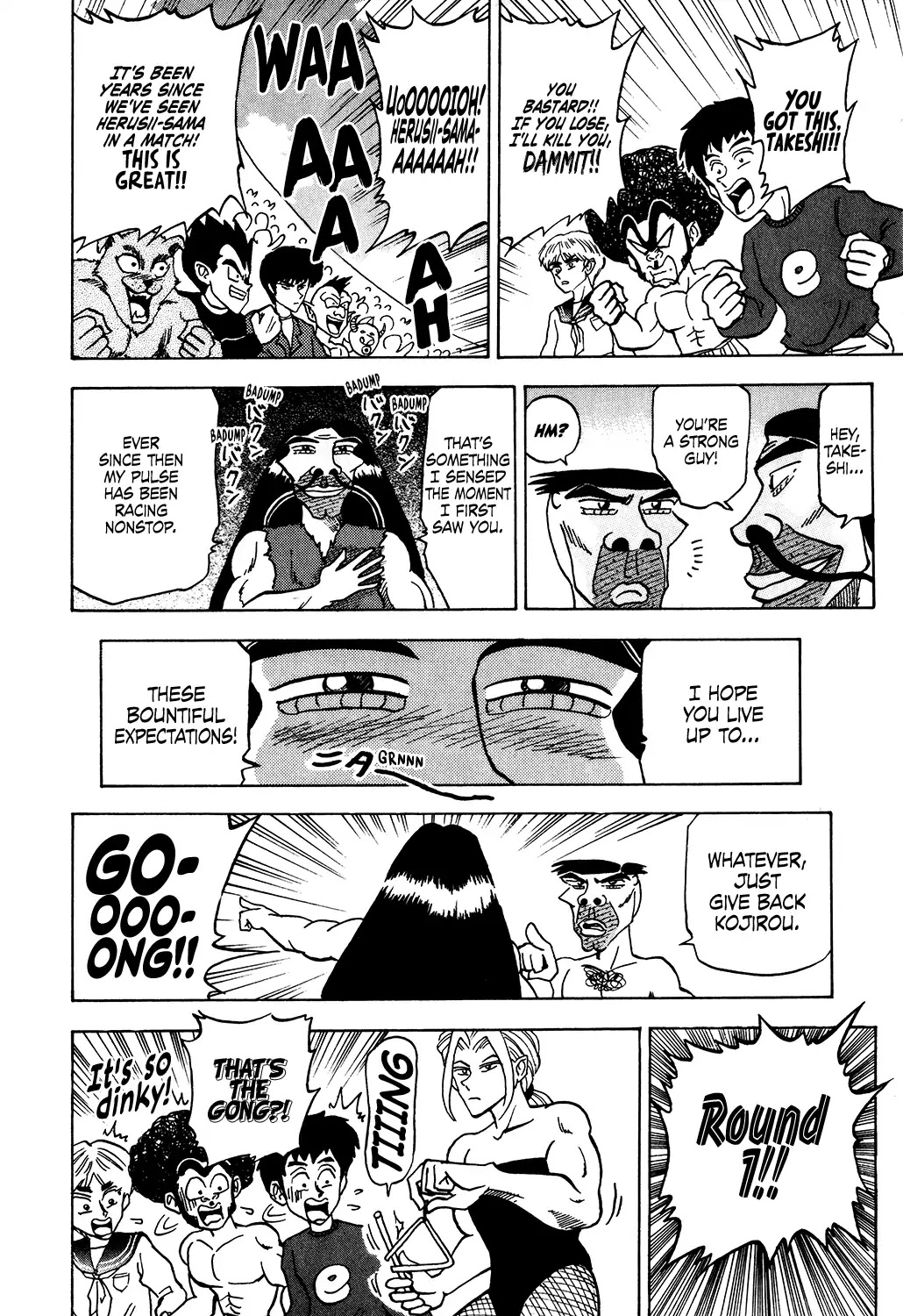 Seikimatsu Leader Den Takeshi! Chapter 30 page 8 - Chapter 30: The True Power of a God?! Herusii Takes the Stage!!