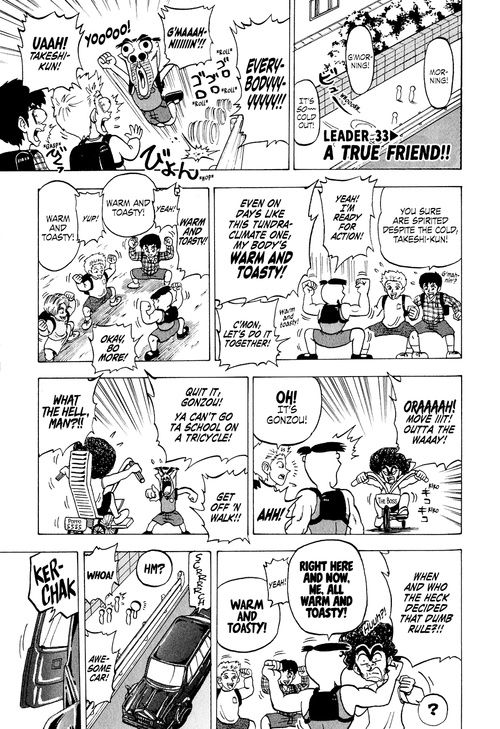 Seikimatsu Leader Den Takeshi! Chapter 33 page 1 - Chapter 33: A True Friend!!