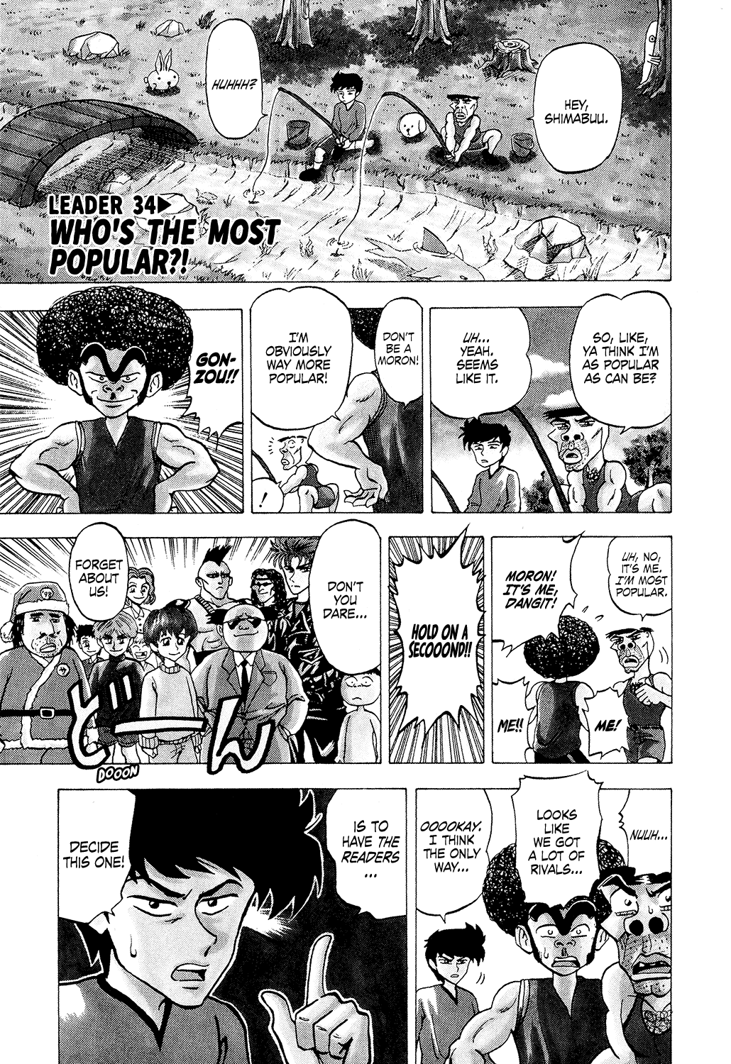 Seikimatsu Leader Den Takeshi! Chapter 34 page 1 - Chapter 34: Who's the Most Popular?!