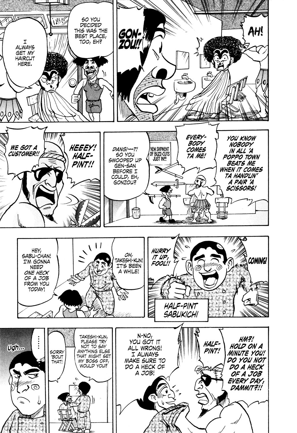 Seikimatsu Leader Den Takeshi! Chapter 36 page 11 - Chapter 36: A Fierce Fight! Hair Battle!!
