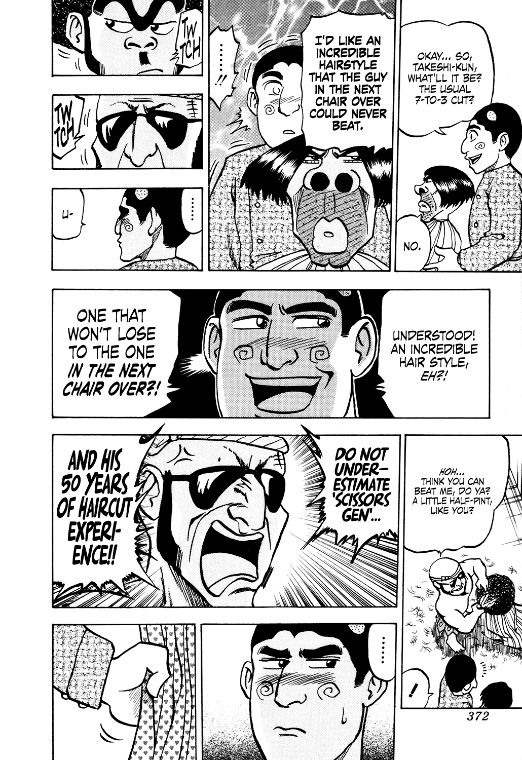 Seikimatsu Leader Den Takeshi! Chapter 36 page 12 - Chapter 36: A Fierce Fight! Hair Battle!!