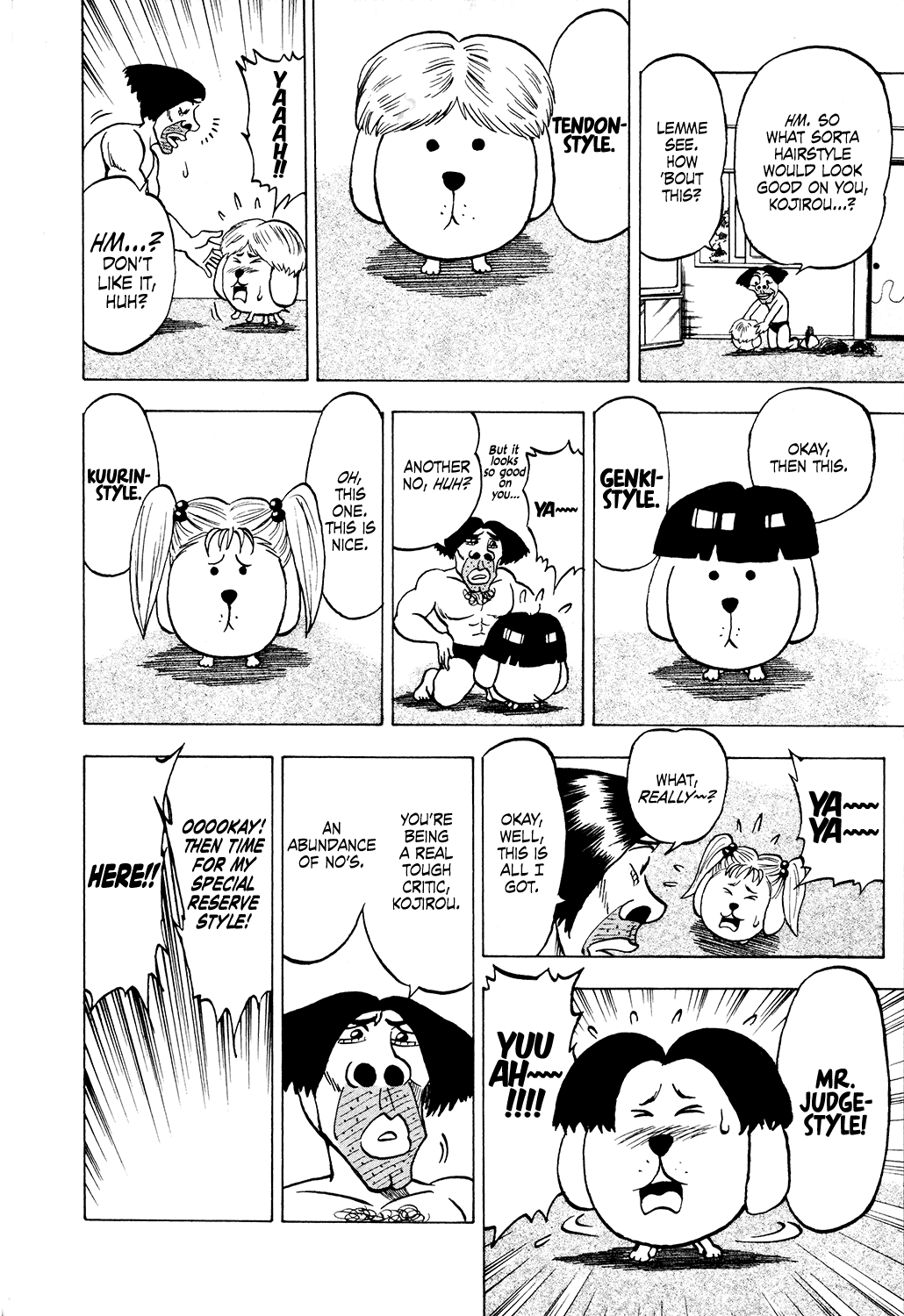 Seikimatsu Leader Den Takeshi! Chapter 36 page 4 - Chapter 36: A Fierce Fight! Hair Battle!!