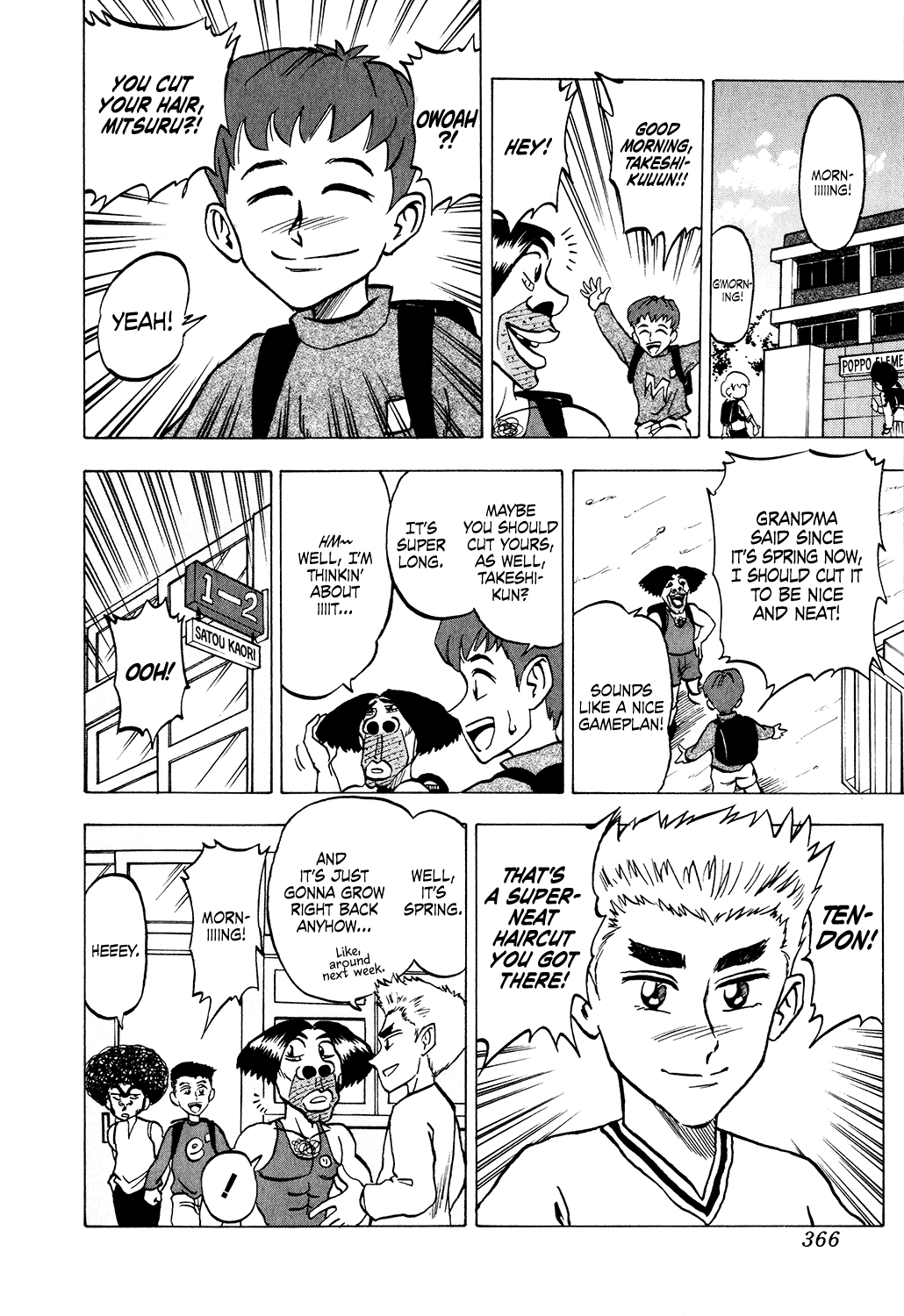 Seikimatsu Leader Den Takeshi! Chapter 36 page 6 - Chapter 36: A Fierce Fight! Hair Battle!!