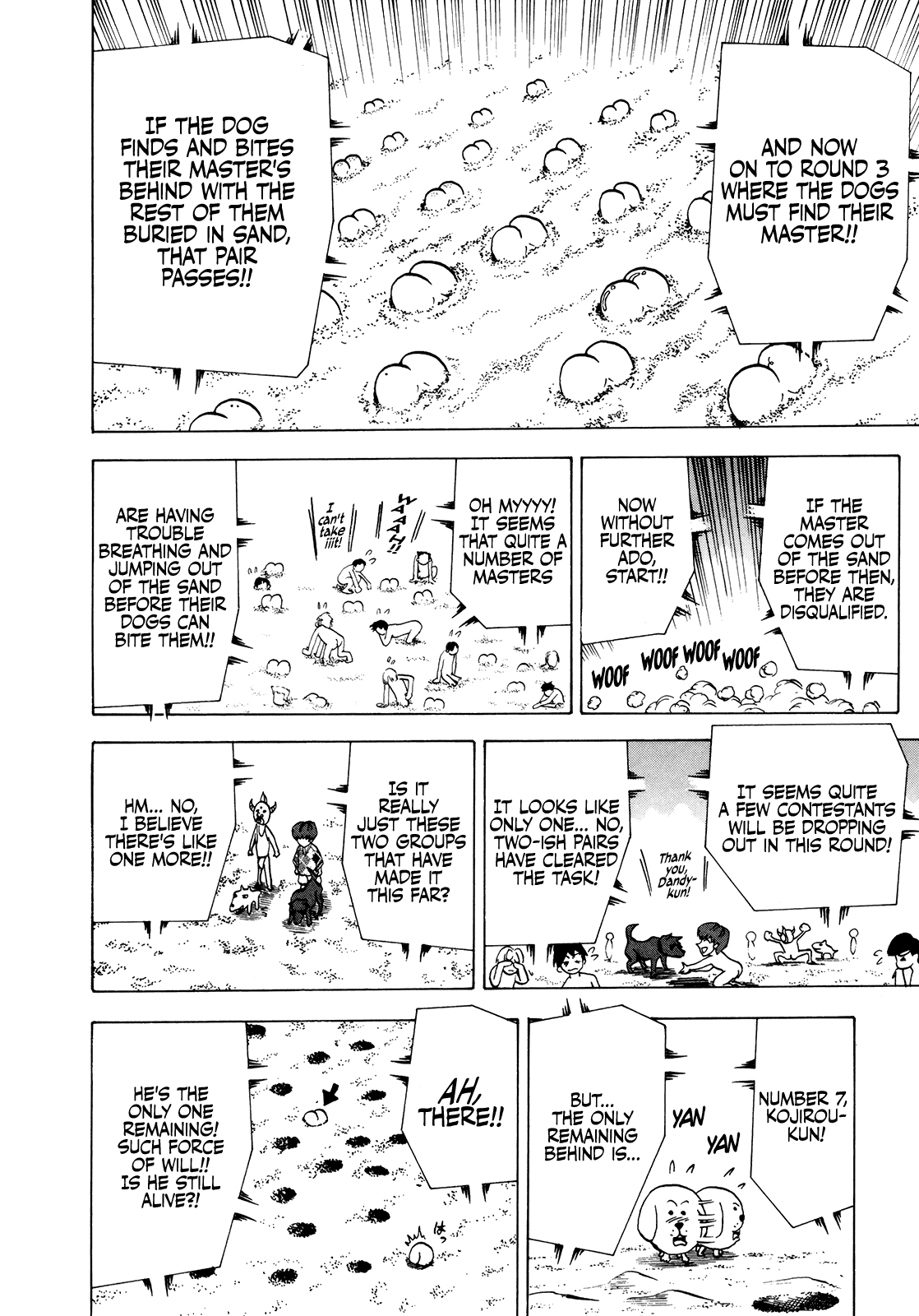 Seikimatsu Leader Den Takeshi! Chapter 37 page 16 - Chapter 37: The Heated Battle, King of Dog Championship!